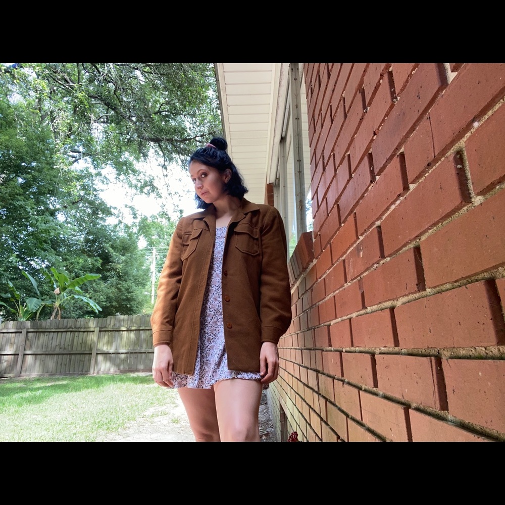 Recycled Wool vintage jacket